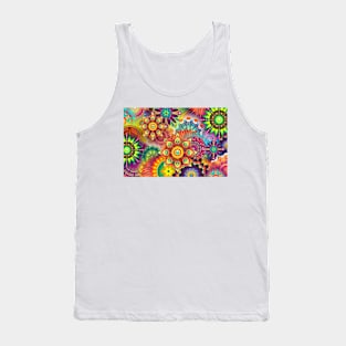 Mandala Gnome Engineers Tank Top